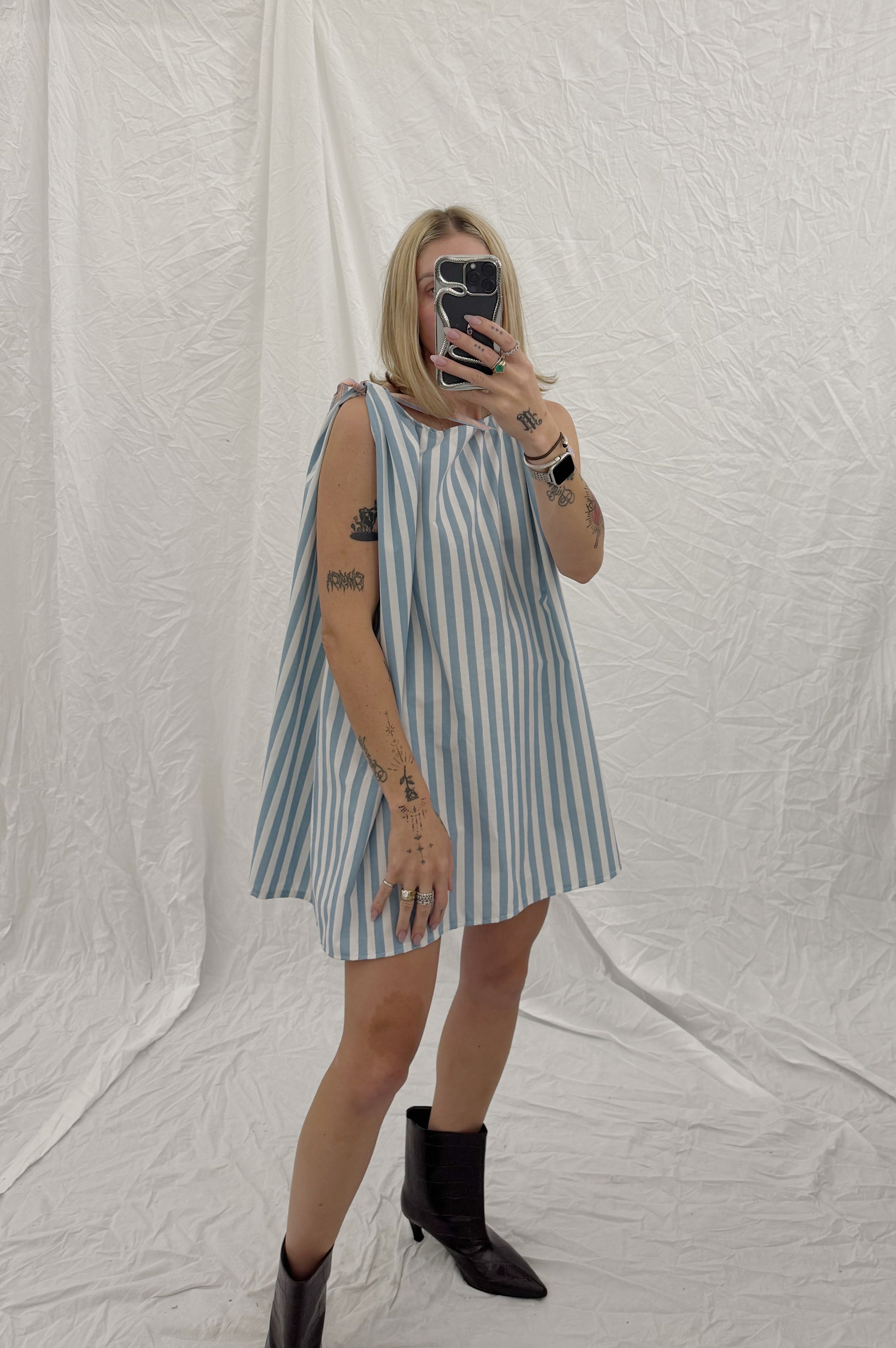 blue summer beach dress Cumberland Dress #8