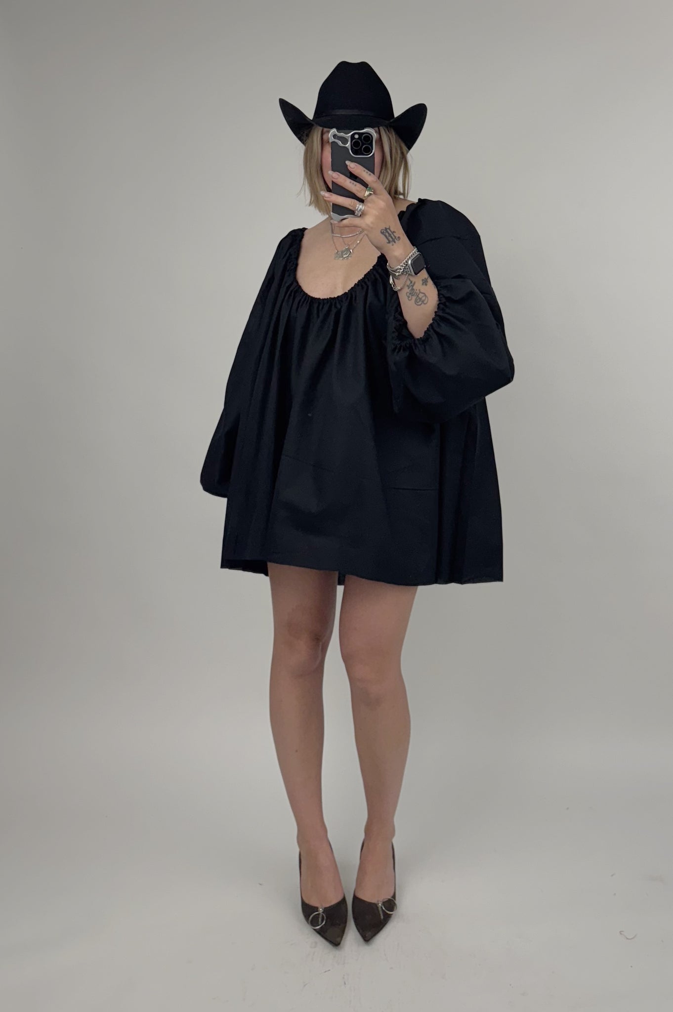 peasant style mini dress Linen Cottagecore Mini Dress: Vintage Inspired Peasant Style