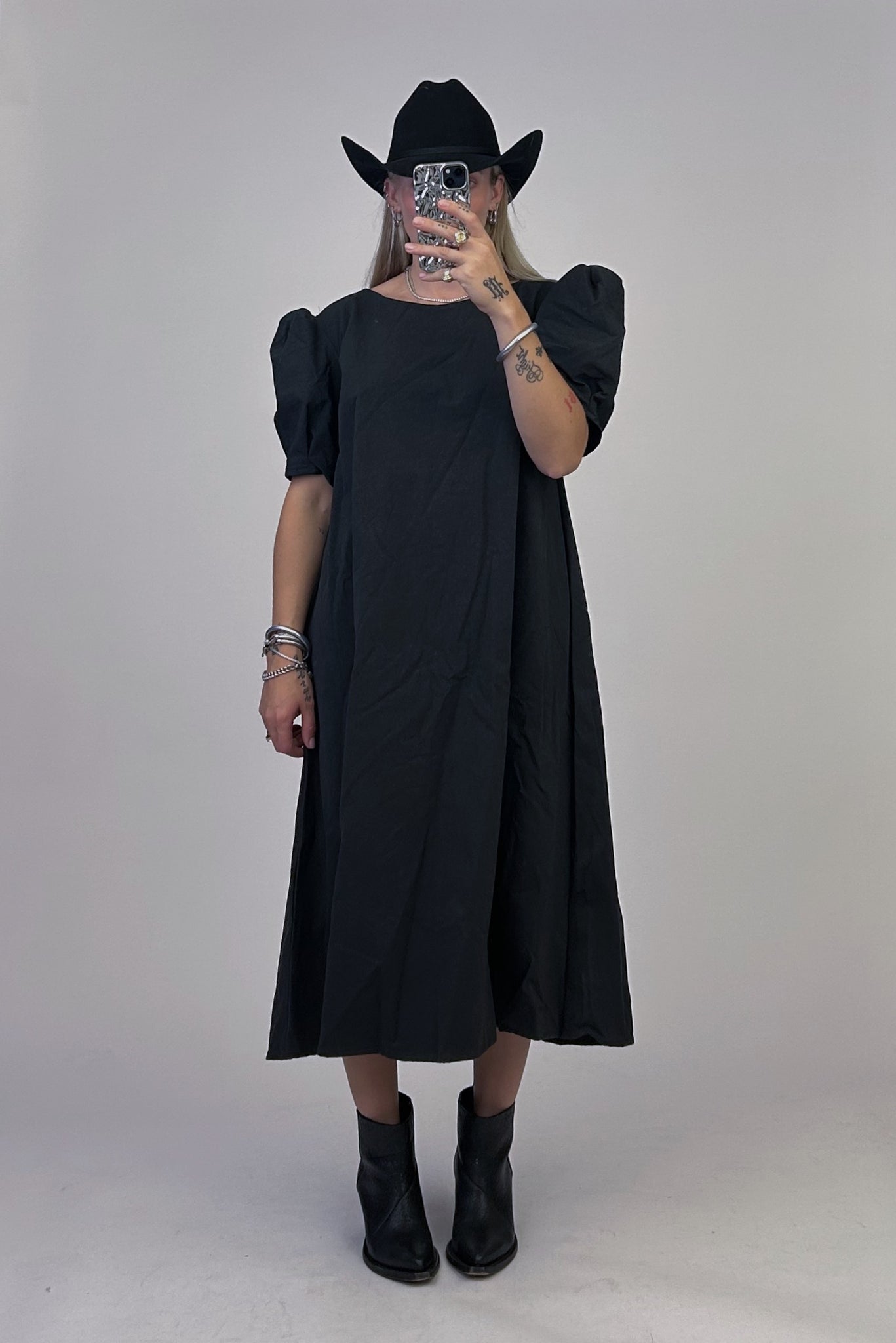 A-Line Midi Dress