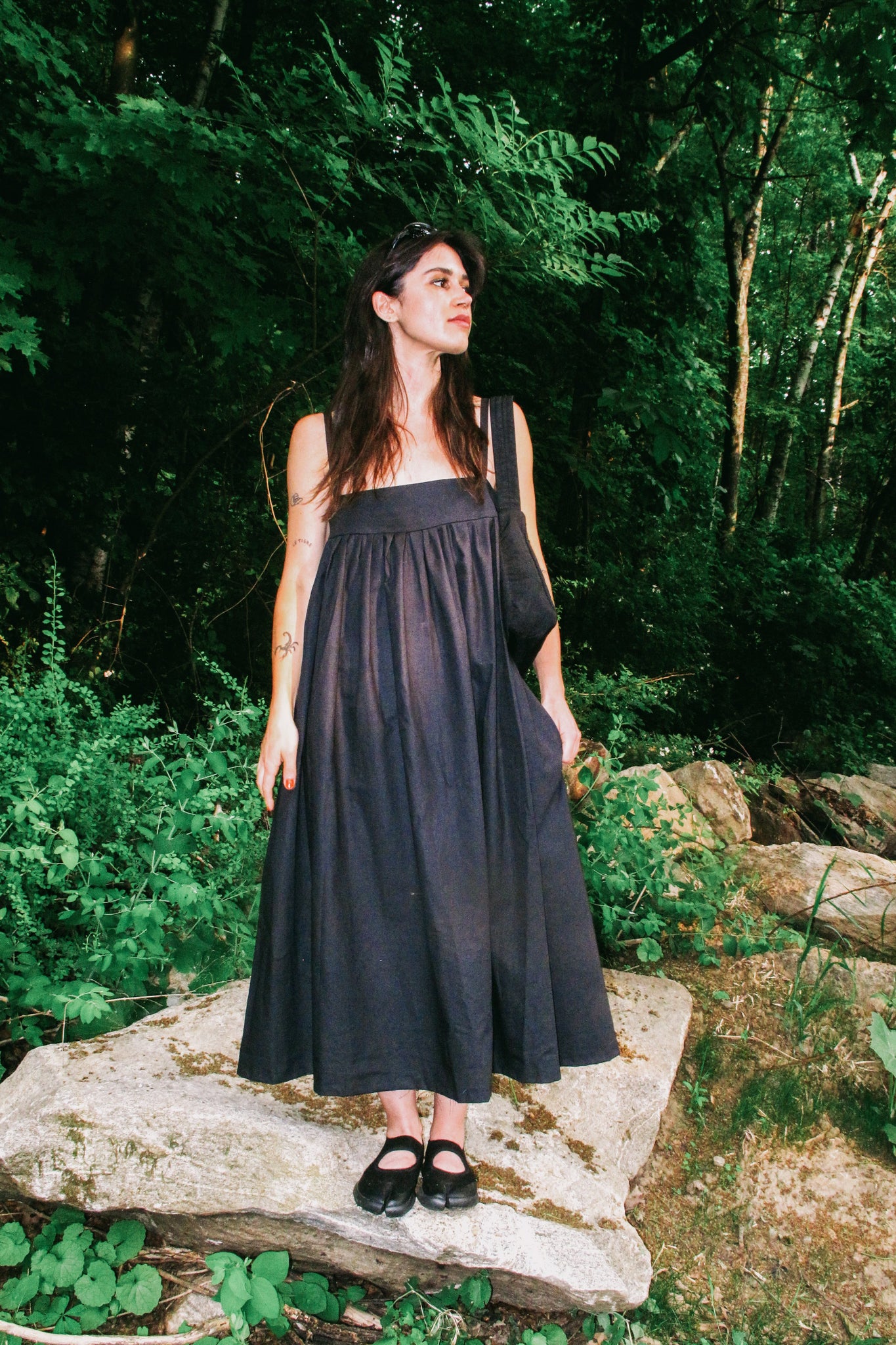 Empire Midi Dress Maya Meyer Empire Midi Dress Maya Meyer